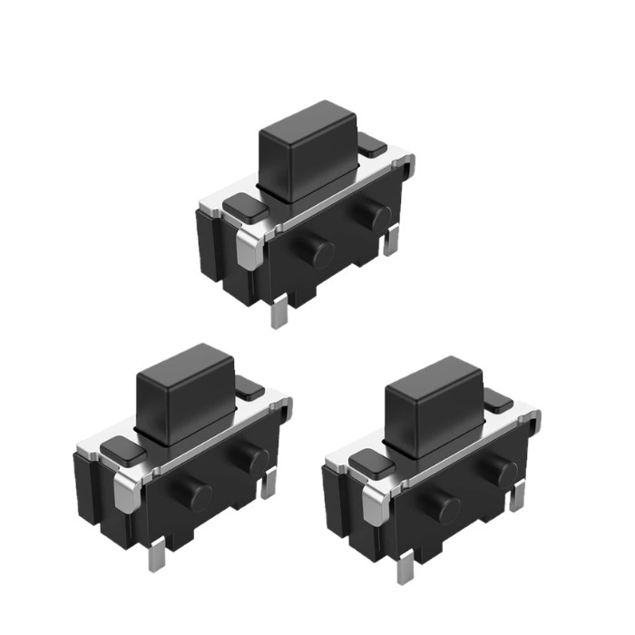 2.3X4.6mm Miniature Tact Switch SMT/SMD Density Mounting Type Horizontal Push Button Switch for Various Mobile Devices