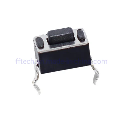 Fuente de fábrica Snap-in Vertical Push Button 3 * 6mm Tact Switch DIP PCB Push Micro Interruptor táctil
