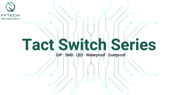 Venta caliente Ultraminiature SMT Tact Switch 4.5 * 4.5mm PCB Actuador múltiple SMD Micro Interruptor táctil