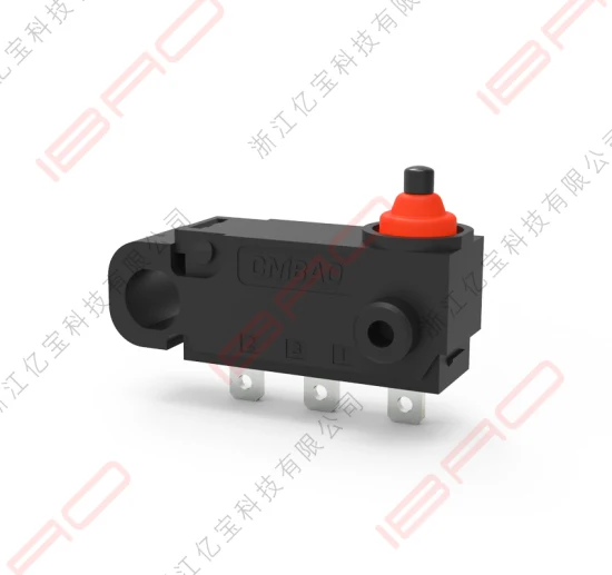 Ibao Factory IP67 Micro interruptores sellados 3A 40t85 Interruptor de límite micro impermeable en miniatura
