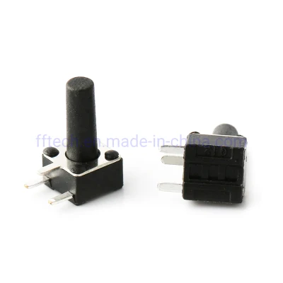 Interruptor táctil de 4,5*4,5mm con mejores ventas, interruptor micro a través del orificio, interruptor táctil para productos digitales